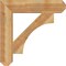 Ekena Millwork Westlake Craftsman Rough Sawn Bracket, Western Red Cedar, 6"W x 32"D x 32"H BKT06X32X32WTL04RWR - alternate 2